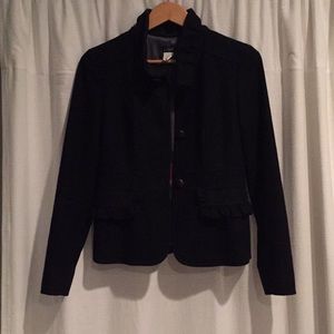 J. Crew Black Wool Blazer